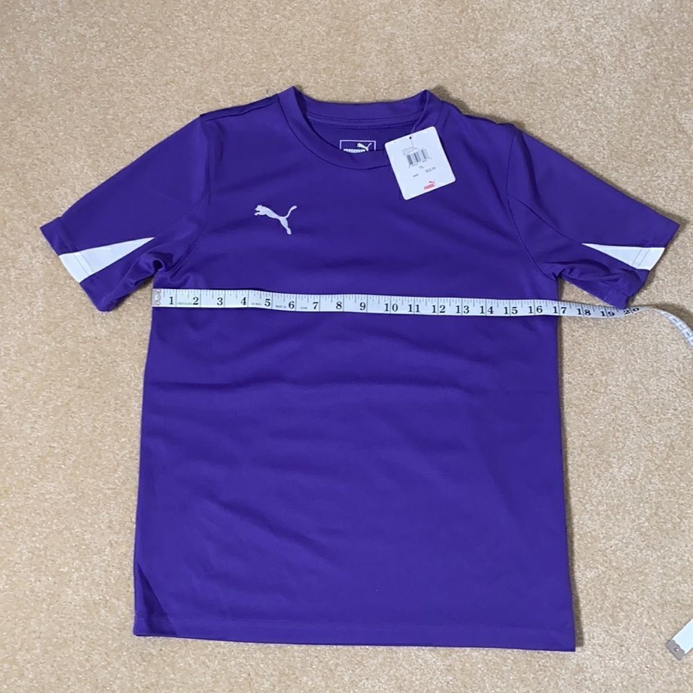 Puma Purple Girls Shirt/Shorts Set Size L NWT - Picture 4 of 12